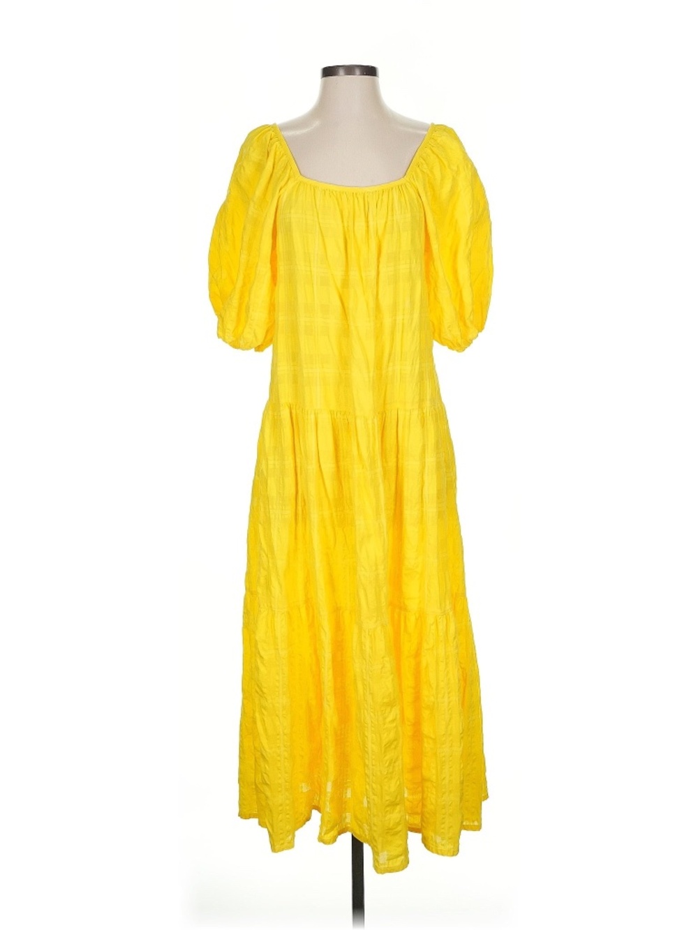 Bright, bold, and effortlessly chic — this Solid & Striped yellow midi dress is - Picture 2 of 5
